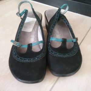 Wedge sling back comfort shoes, sz.8M